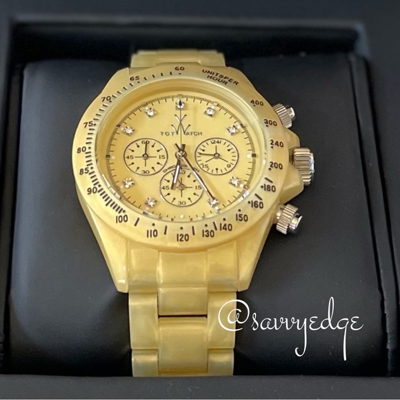 ToyWatch Quartz Yellow Dial Watch - Picture 3 of 4